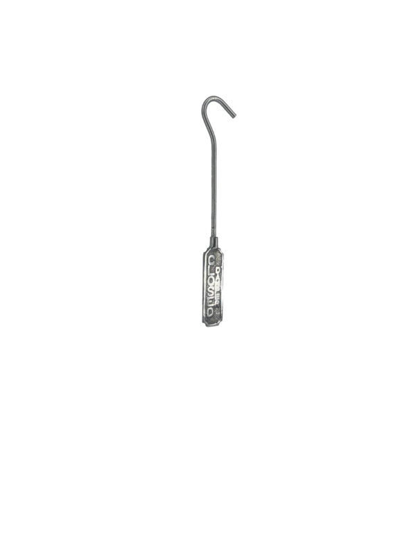 Fireplace Damper Hook, Open/Close Design, Pewter Finish - Image 2